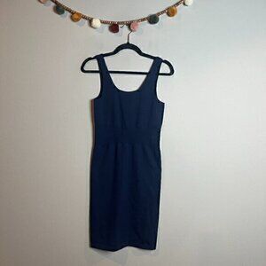 Balance Athletica Vitality navy blue ribbed athletic dress